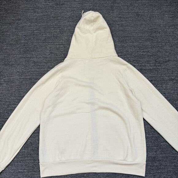 Aviator Nation Five Stripe Rainbow Hoodie Full Zip XL Unisex Vintage White - Picture 10 of 11